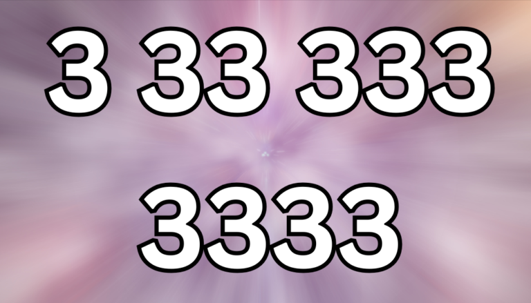 The Complete Guide to Angel Numbers 3, 33, 333, and 3333: The Sacred ...