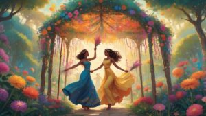 albedobase xl a vibrant celebration scene inspired by the four 0