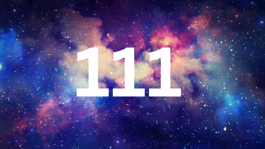 111 angel number meaning